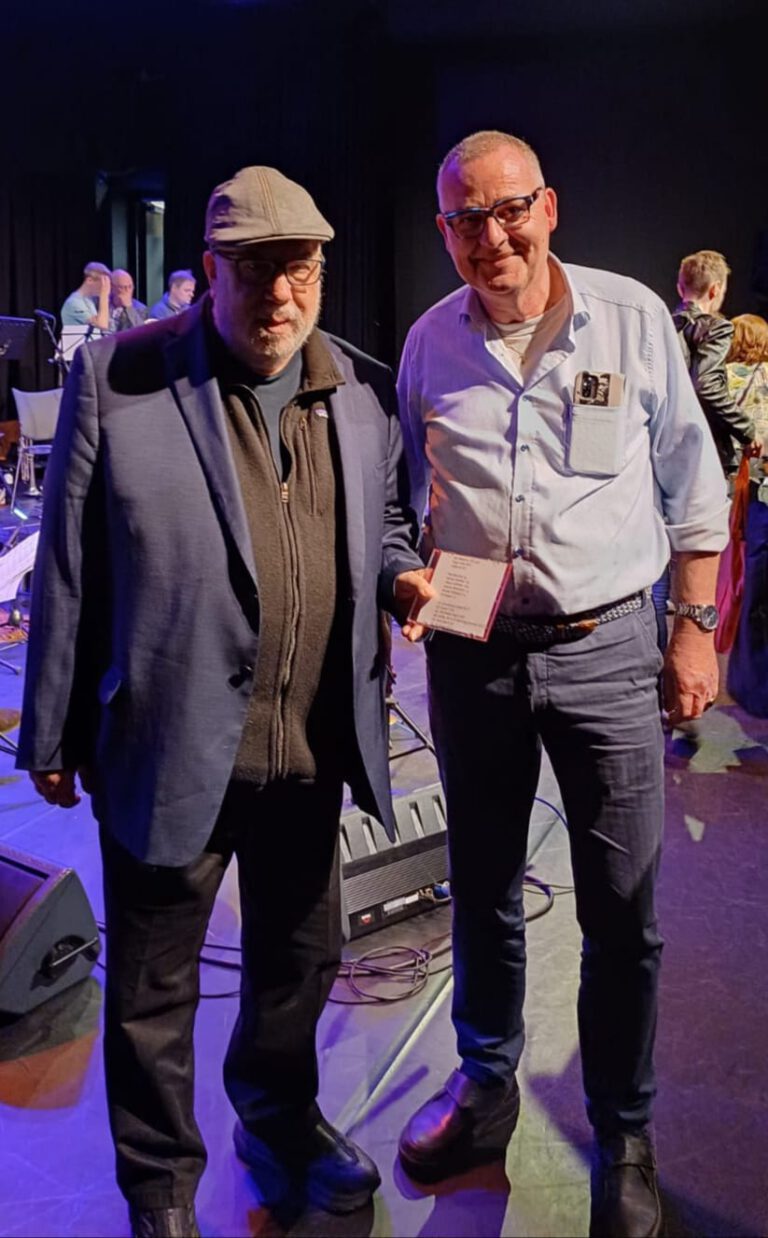 with Randy Brecker